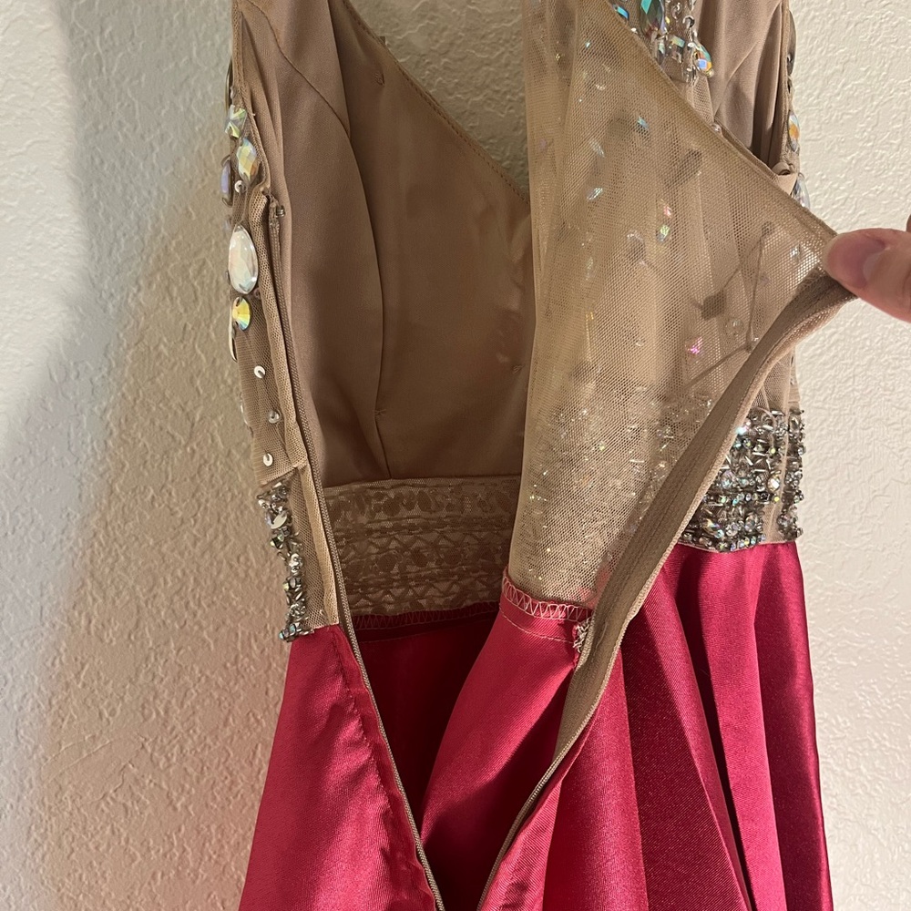 Elegant Pink Prom Dress - Picture 11 of 11